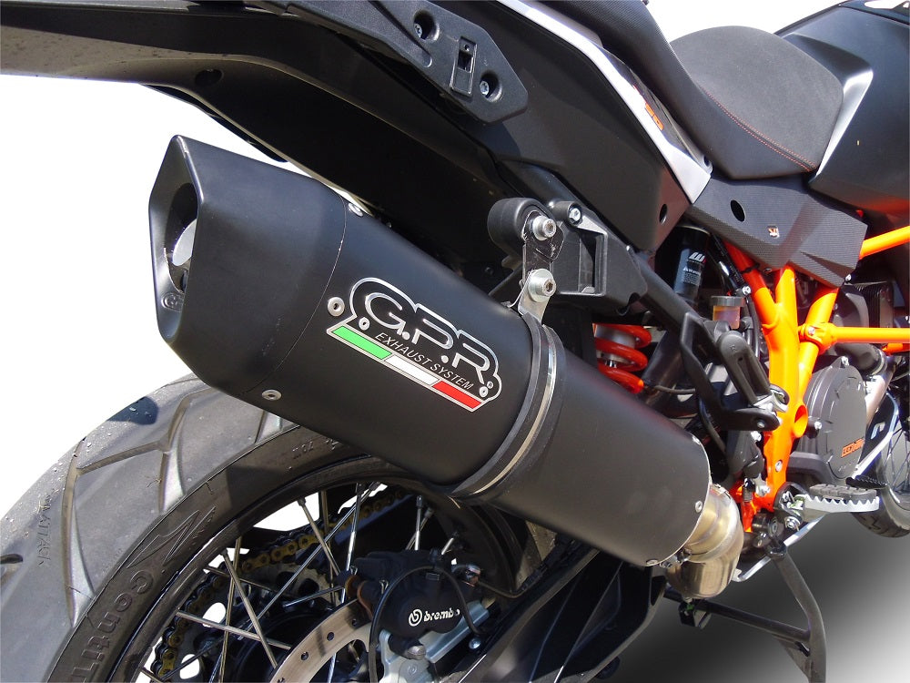 KTM 1290 Super Adventure 2015-2016 Exhaust GPR Furore Nero Slip-On