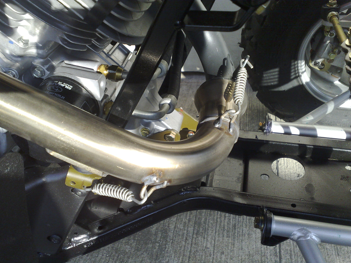 Polaris Trail Blazer 330 2003-2008 Exhaust GPR Deeptone Atv Full System - photo 6