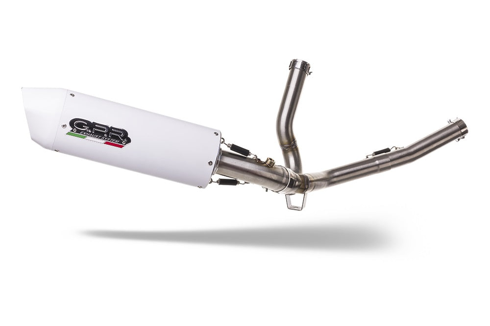 Escape Suzuki V-Strom 650 2012-2016 GPR Albus Cerámico Mid Sistema Completo Race