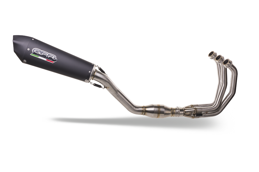 Triumph Daytona 660 2023-2025 Exhaust GPR Grand Prix Evo Black Titanium Full System - photo 1