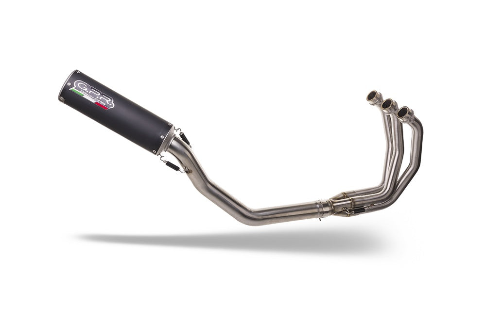 Triumph Trident 660 2021-2024 Exhaust GPR M3 Black Titanium Full System High Level