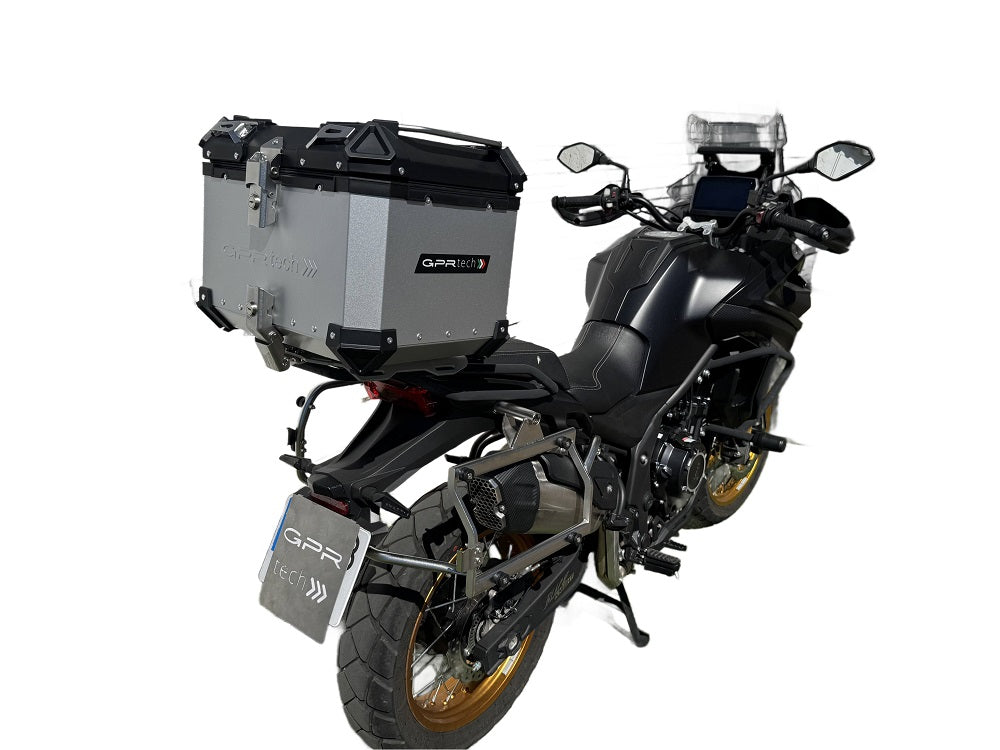 Voge 525DSX 2023-2024 Top Case 35 Liters GPR TECH Silver Aluminum - photo 2