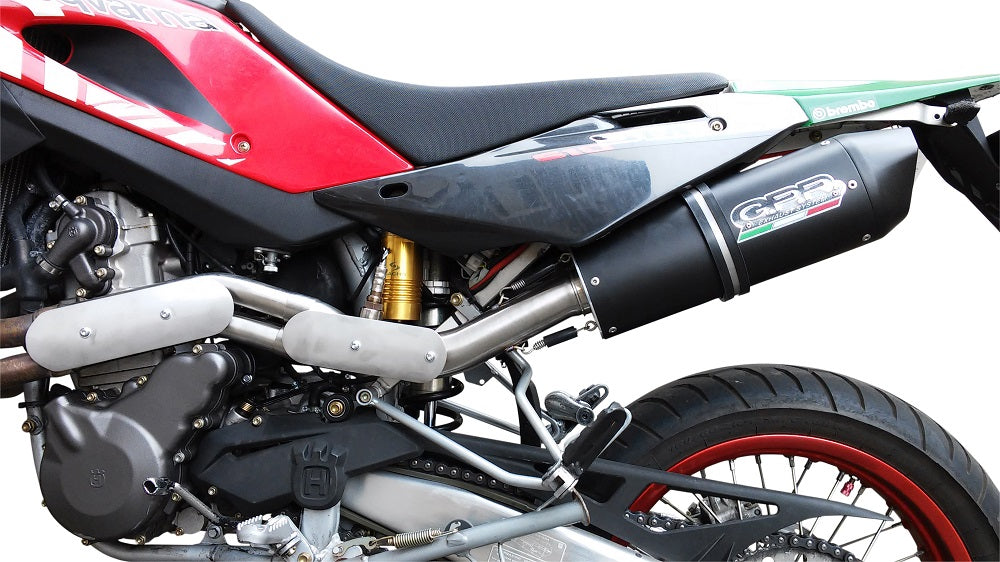 Husqvarna TE610E SM610 2000-2004 Exhaust GPR Furore Nero Mid Full System Race