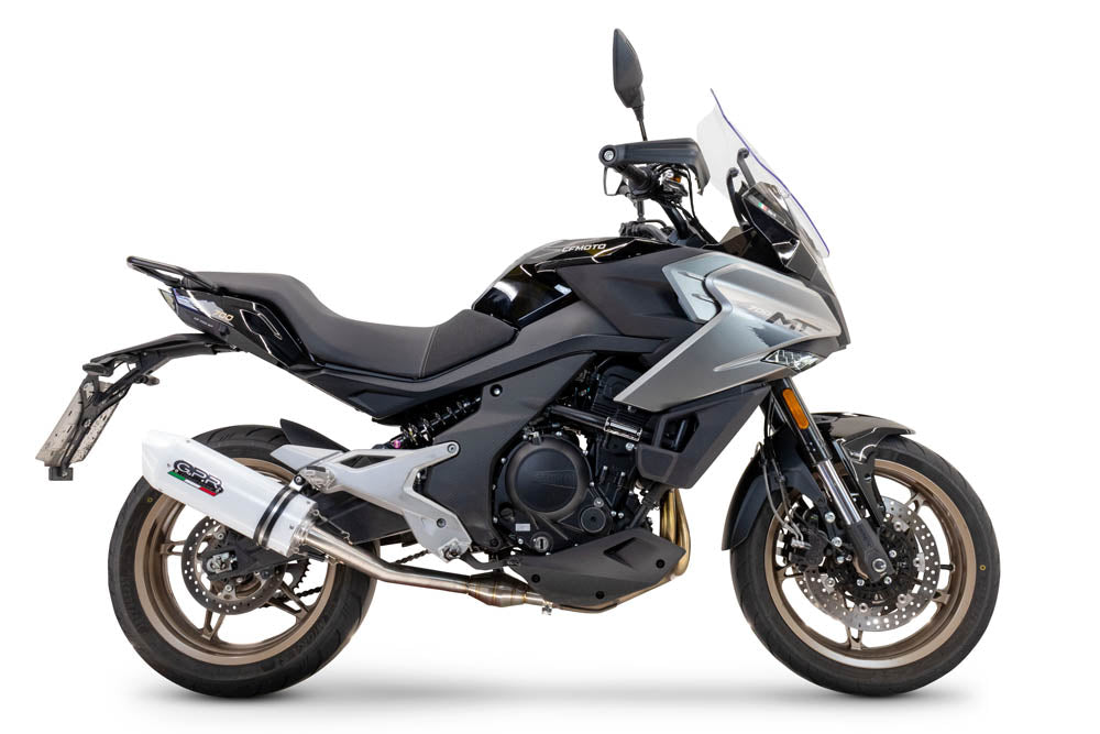 Escape GPR Albus Cerámico Slip-On para CF Moto 700 MT 2023-2024