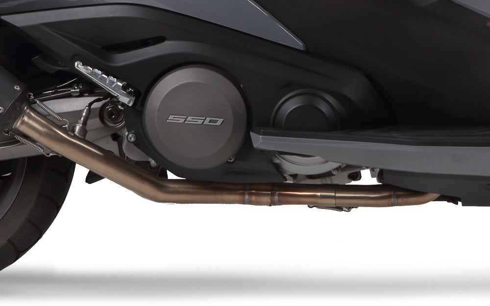 Kymco AK 550 2017-2020 Exhaust GPR Grand Prix Evo Titanium Full System - photo 4