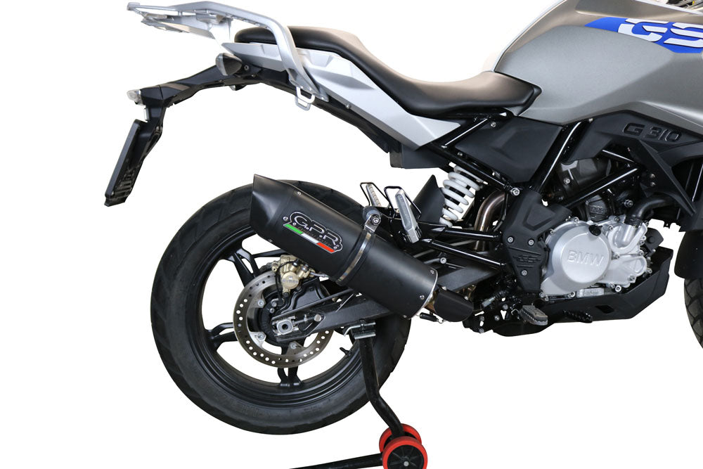 BMW G310GS 2022-2024 Exhaust GPR Furore Evo4 Nero Full System