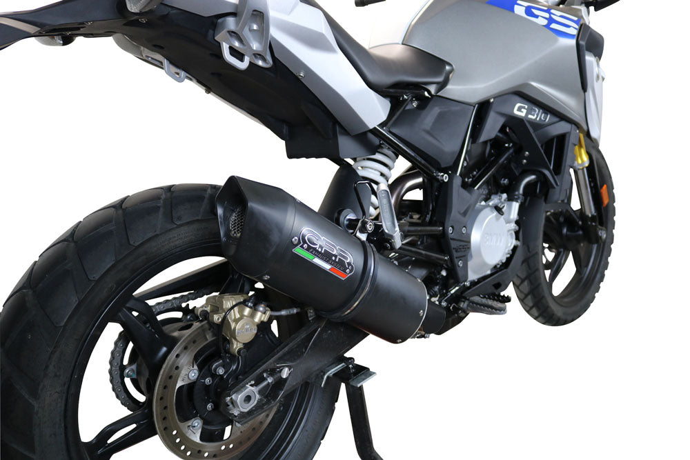 BMW G310GS 2022-2024 Exhaust GPR Furore Evo4 Nero Full System