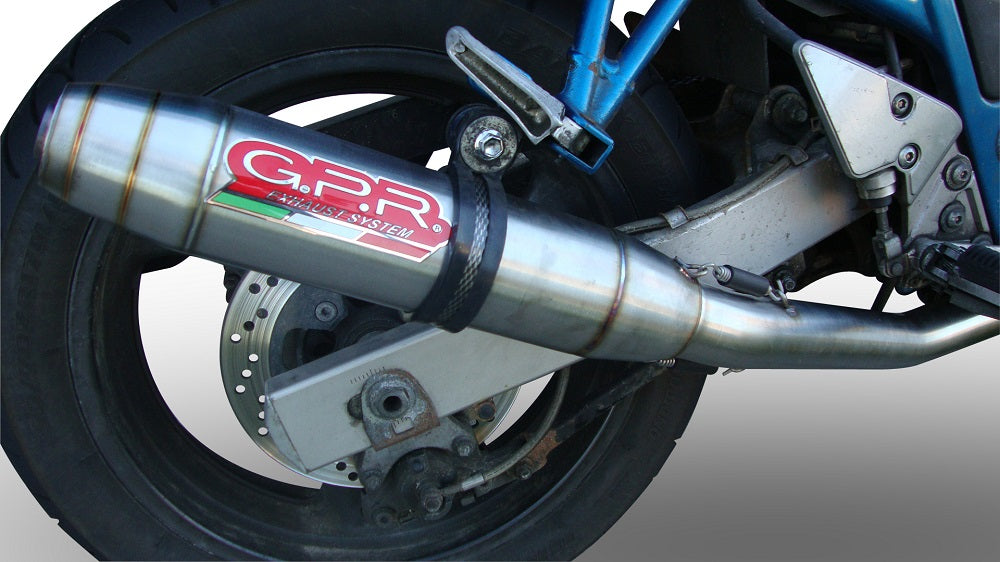 Escape GPR Deeptone Inox Slip-On Race para Suzuki GSF 1200 Bandit/S 2005-2006