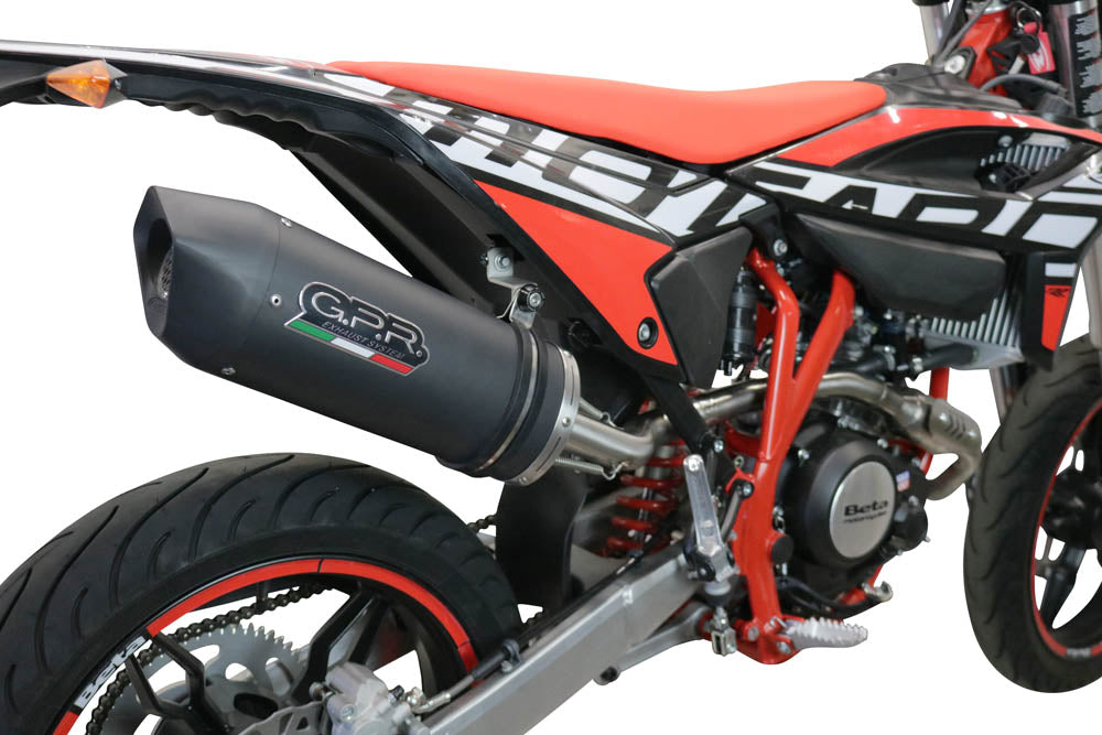 Beta 125 RR ENDURO 2021-2024 Exhaust GPR Furore Evo4 Nero Slip-On