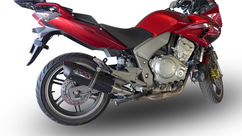 Escape GPR Furore Nero Dual Slip On para Honda CBF1000 CBF1000ST 2006-2009