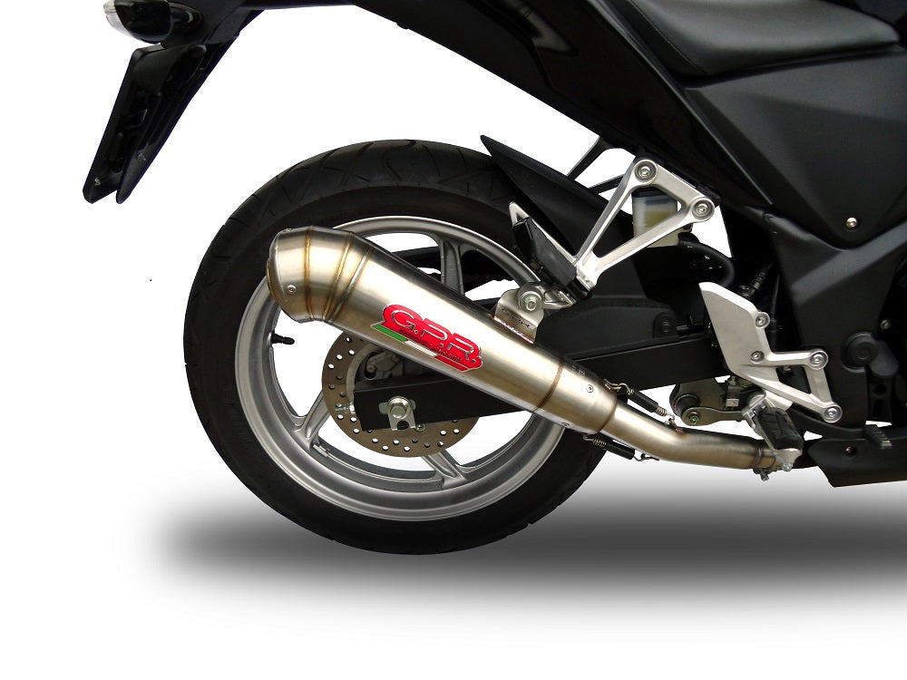 Honda CBR250R 2010-2014 Exhaust GPR Powercone Evo Slip-On Race