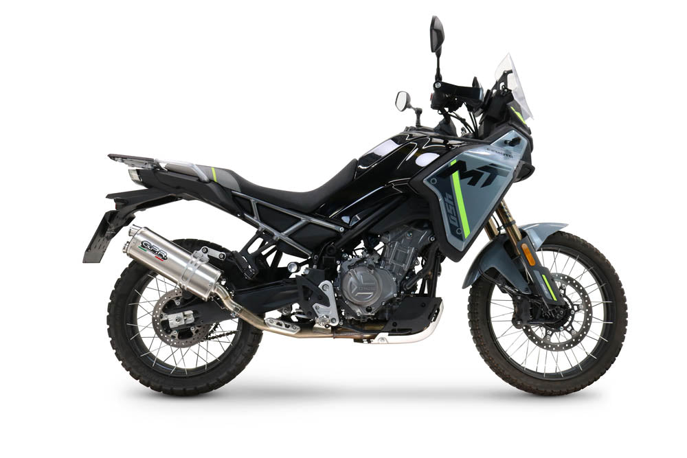 Escape GPR Dual Inox Slip-On para CF Moto 450 MT 2024-2026