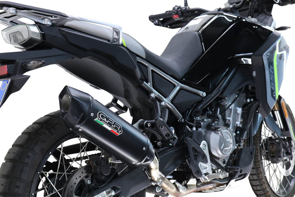 CF Moto 450 MT 2024-2026 Exhaust GPR Furore-X Titanio Nero Slip-On - photo 6