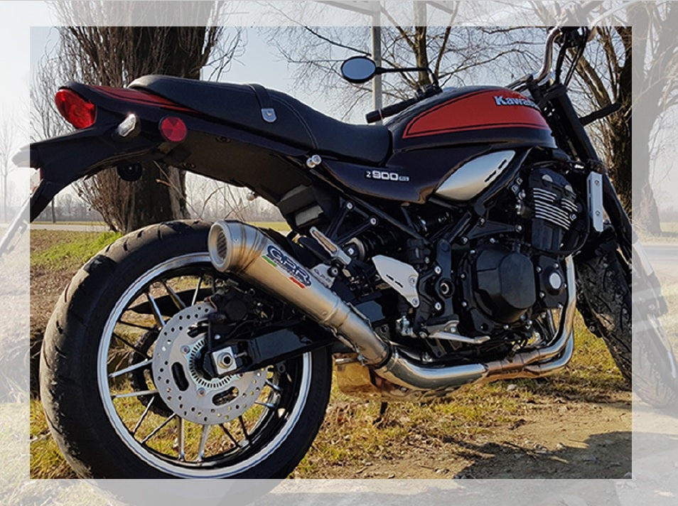 Cafè Racer 1980-2021 Exhaust GPR Deeptone Inox Cafè Racer Silencer Only Race