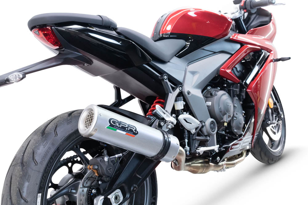 Triumph Daytona 660 2023-2025 Exhaust GPR M3 Inox Full System High Level