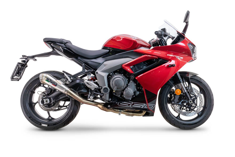 Triumph Daytona 660 2023-2025 Exhaust GPR Powercone Evo Full System High Level