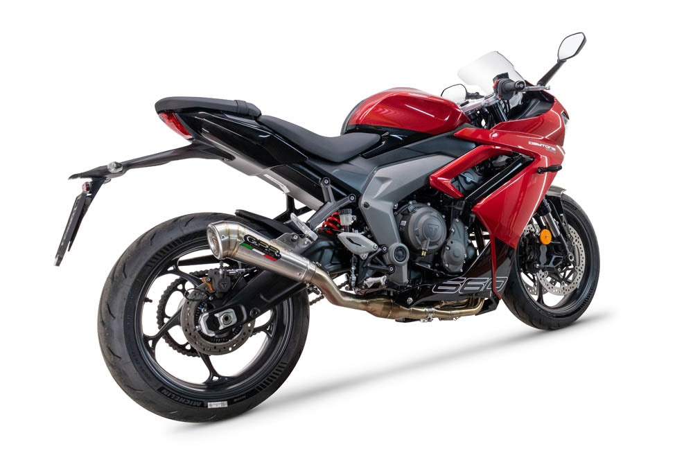Triumph Daytona 660 2023-2025 Exhaust GPR Powercone Evo Full System High Level