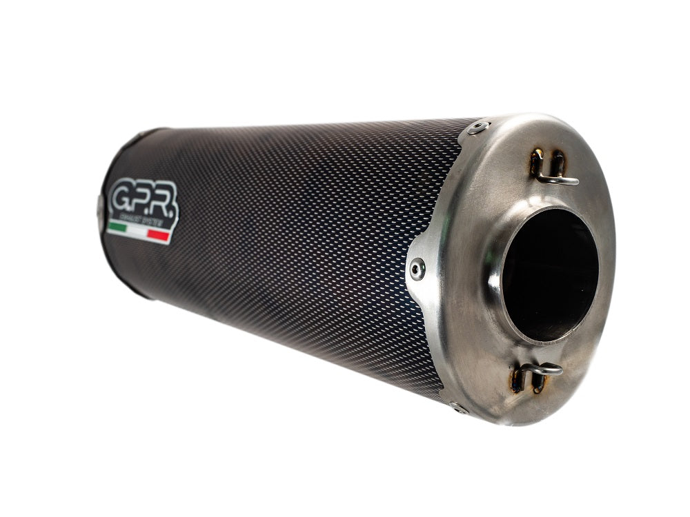 Escape GPR Dual Inox Slip-On para Triumph Tiger 1200 GT Tiger 1200 Rally 2022-2024