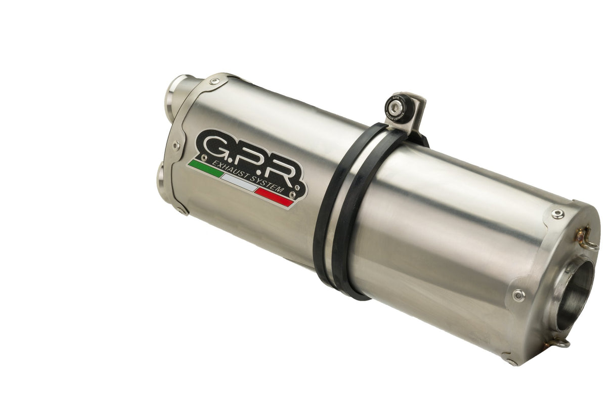 Escape GPR Dual Inox Slip-On para CF Moto 800 MT Touring 2022-2024