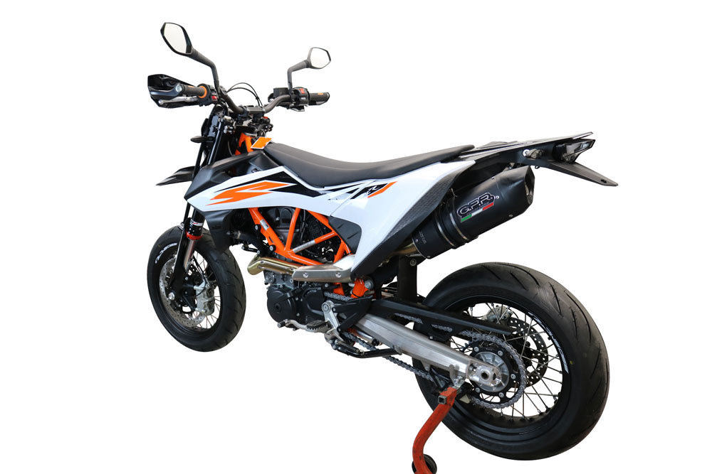 KTM 690R SMC 2019-2020 Exhaust GPR Furore Evo4 Nero Slip-On