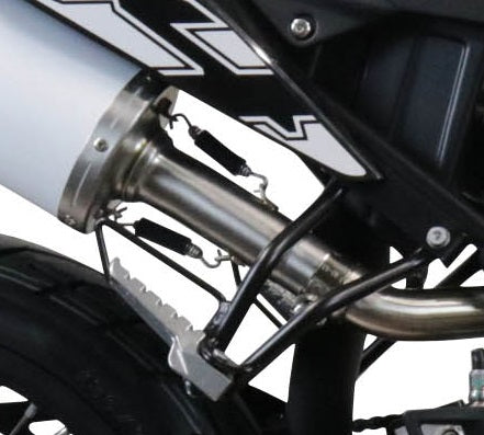 KL MOTOR KXE 125 2022-2023 Exhaust GPR Furore Evo4 Nero Slip-On