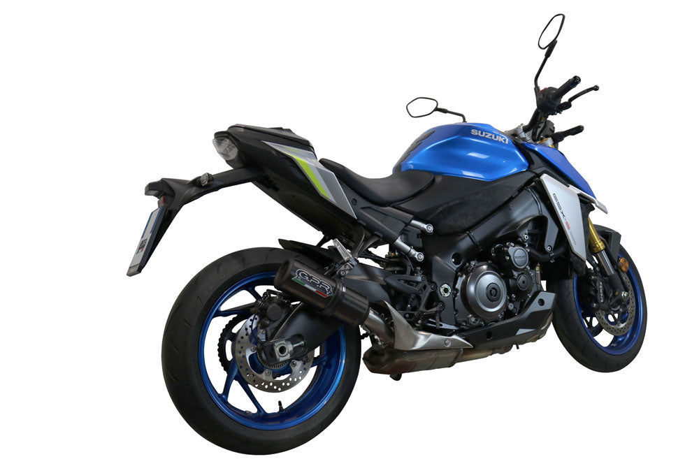Escape GPR M3 de titanio natural para Suzuki GSXS 1000F 2017-2020