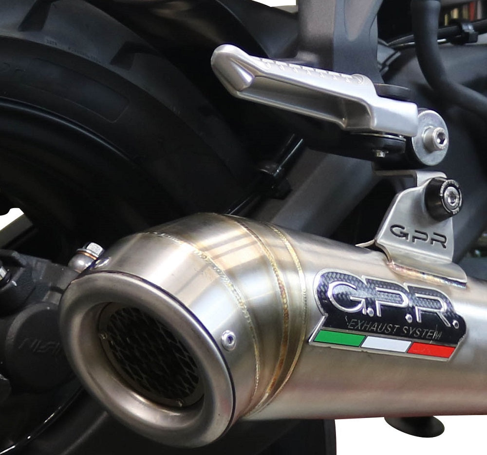 Escape GPR Powercone Evo Slip-On Race para Voge 500R 2021-2024