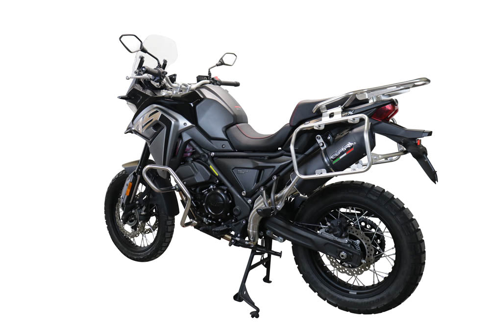Escape GPR Furore Evo4 Nero Slip-On para Voge 650DSX 2021-2024