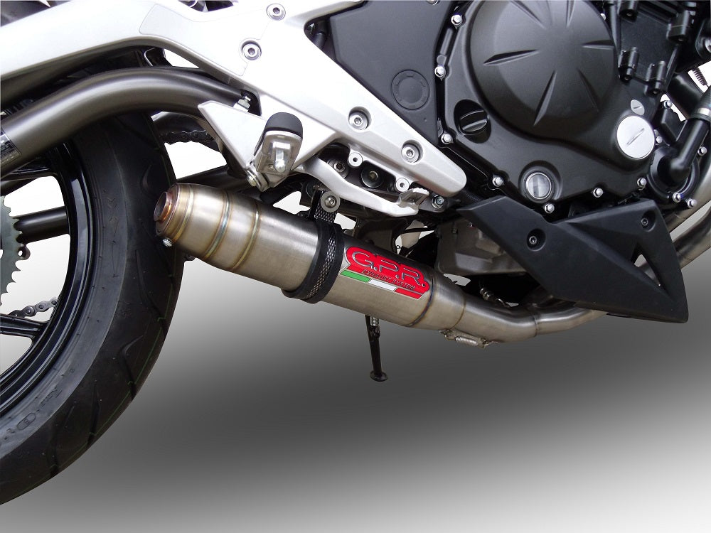 Kawasaki NINJA 650R 2012-2016 Exhaust GPR Deeptone Inox Full System Race