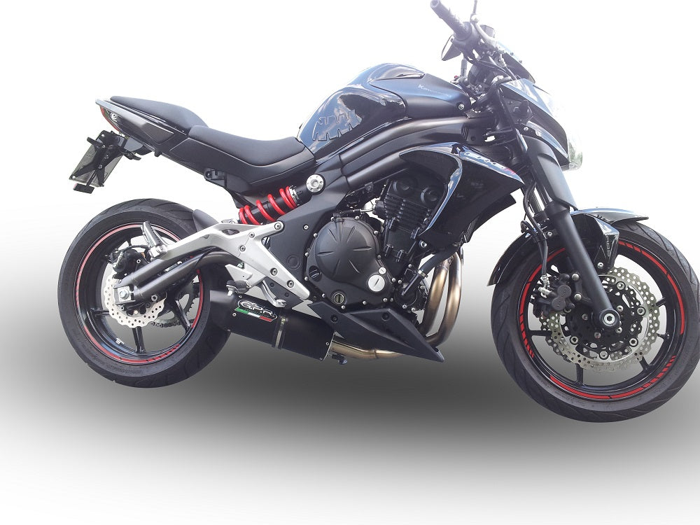 Kawasaki ER6N 2012-2016 Exhaust GPR Furore Nero Full System Race