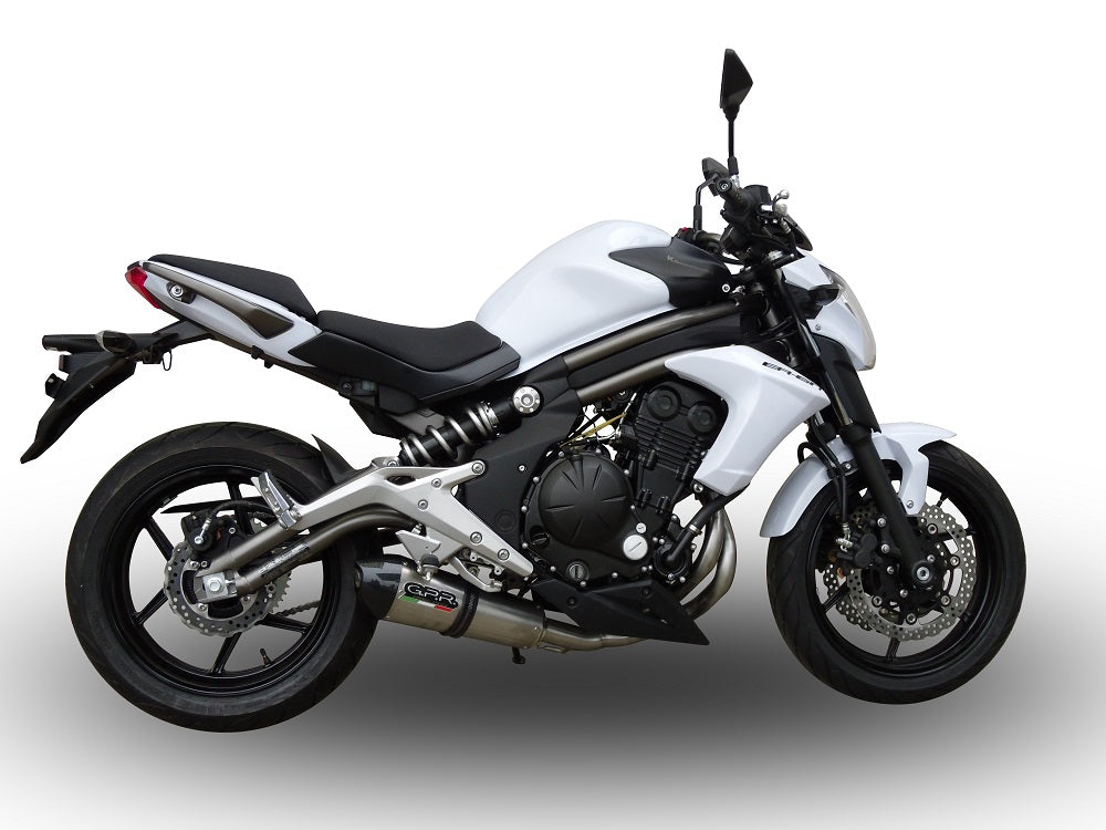 Kawasaki ER6N 2012-2016 Exhaust GPR Grand Prix Evo Titanium Full System - photo 5
