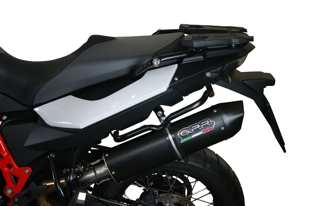 BMW F800GS Adventure 2016-2018 Exhaust GPR Furore Evo4 Nero Slip-On