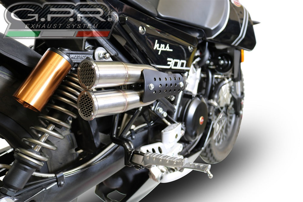 F.B. Mondial Hps 300 2021-2022 Exhaust GPR F205 Slip-On