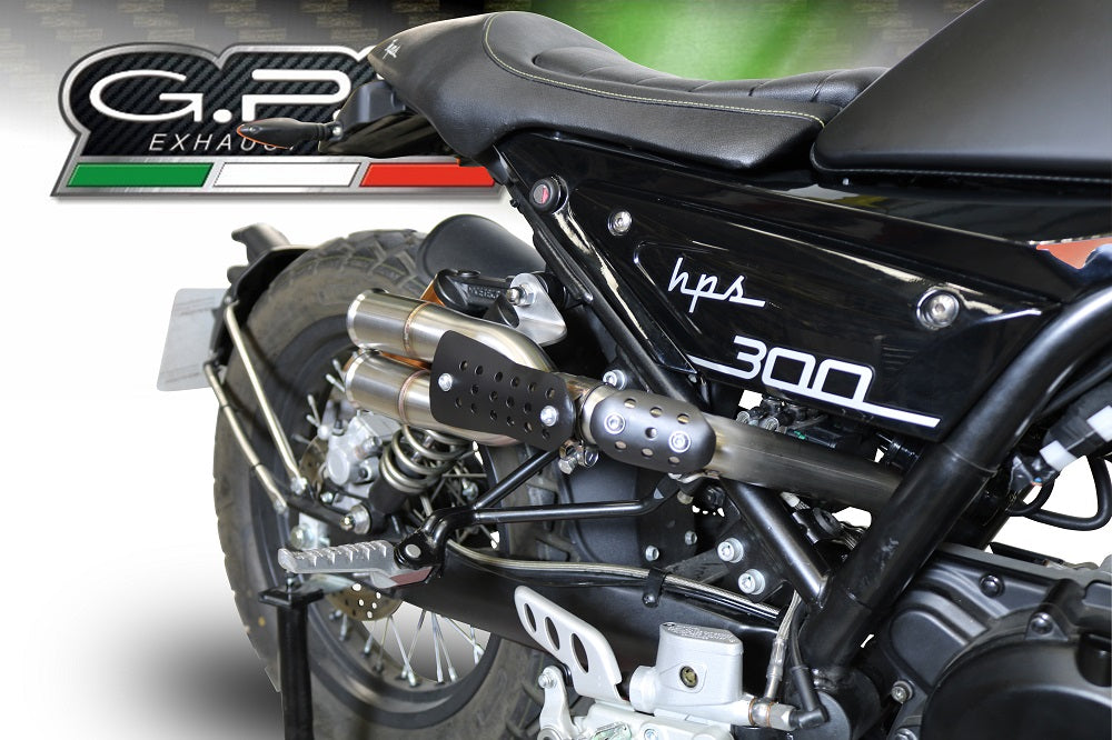 Escape GPR F205 Slip-On para FB Mondial Hps 300 2018-2021