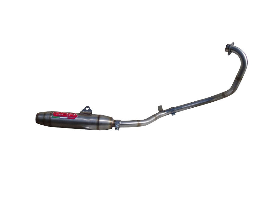 Yamaha FZ 16 Byson 160 2010-2010 Exhaust GPR Deeptone Inox Full System Race