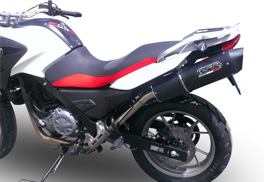 BMW G650GS - Sertao 2010-2016 Exhaust GPR Furore Nero Slip-On Race