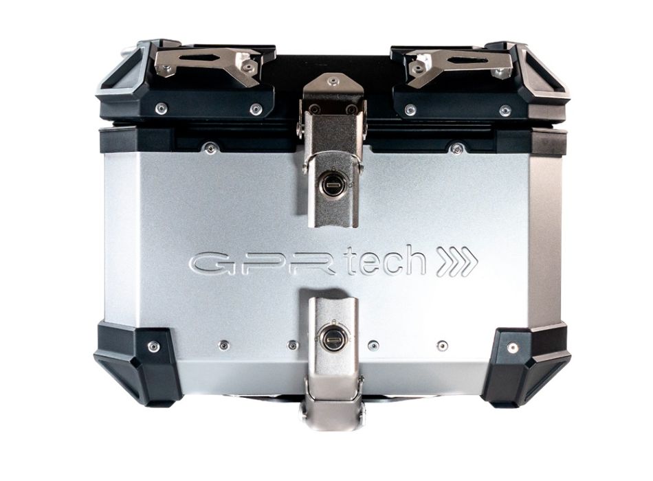 Royal Enfield Himalayan 450 2024-2025 Top Case 26 Liters GPR TECH Silver Aluminum
