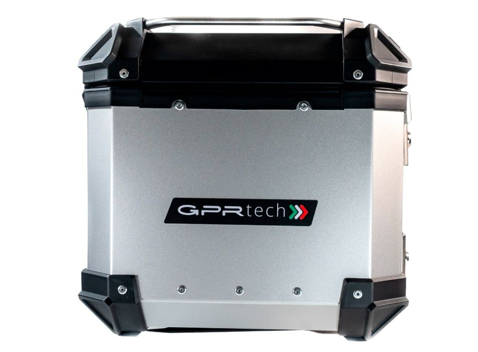Zontes 703 F 2024-2025 Top Case 45 Liters GPR TECH Silver Aluminum