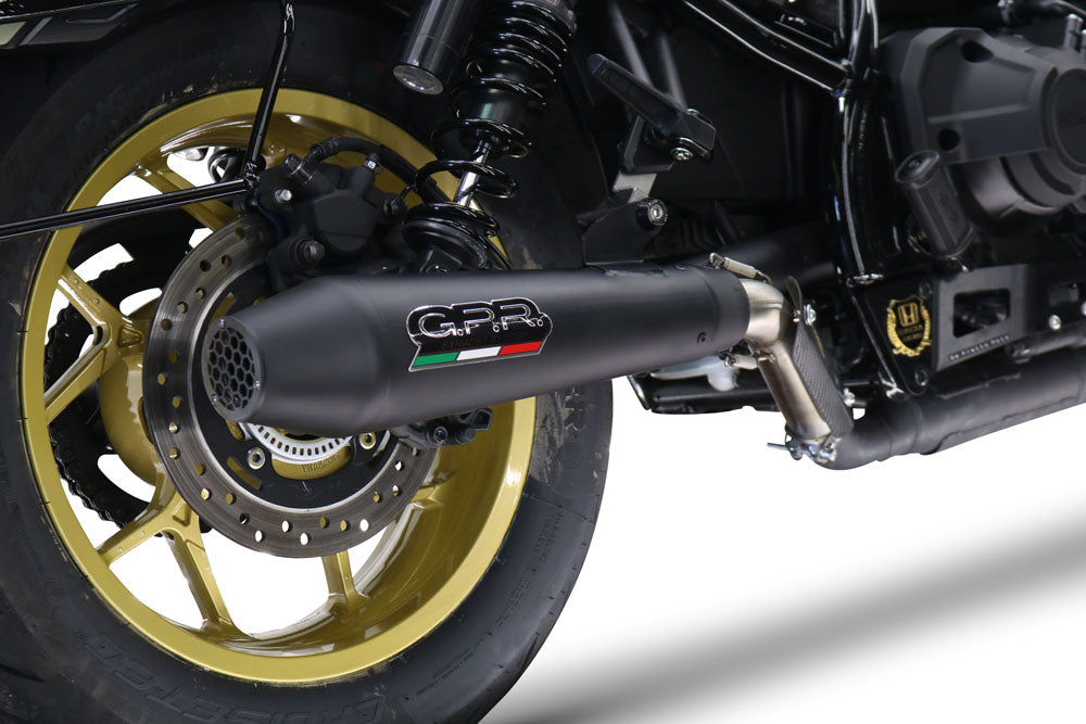Escape GPR Ultracone Nero Slip-On para Honda Rebel 1100 2021-2024