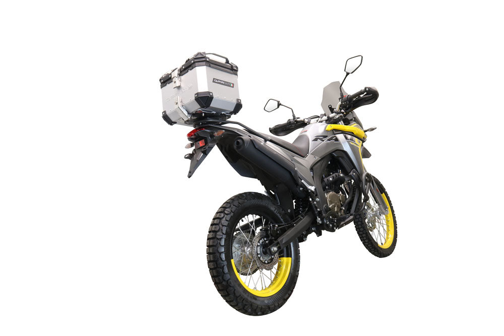 Voge 300Rally 2022-2024 Top Case 26 Liters GPR TECH Silver Aluminum