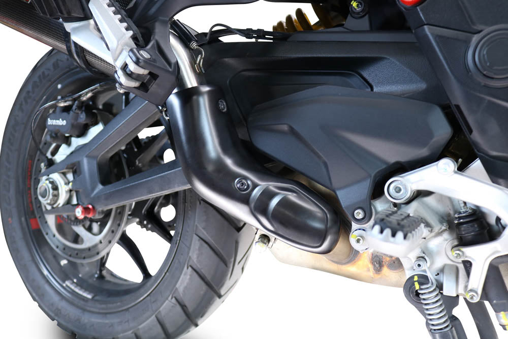 Escape GPR doble de acero inoxidable Slip-On para Ducati Multistrada V4 Grand Tour 2024-2025