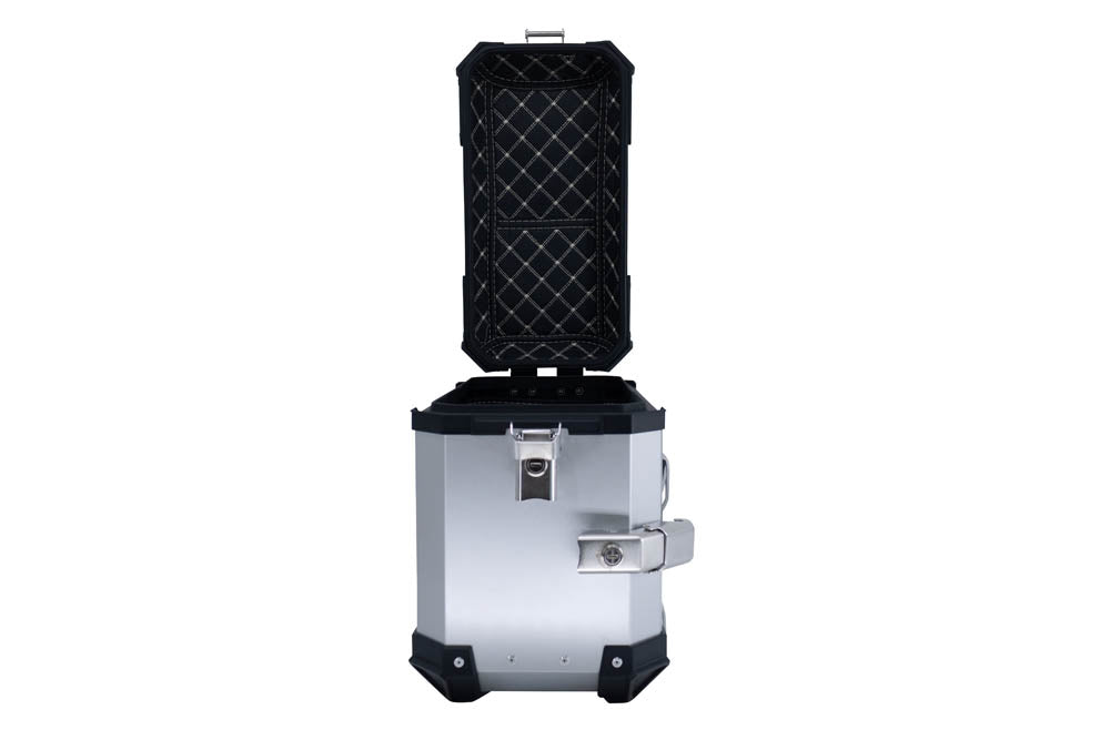 Maletas laterales Voge 525DSX 2023-2025 38 litros + 32 litros GPR TECH Aluminio plateado