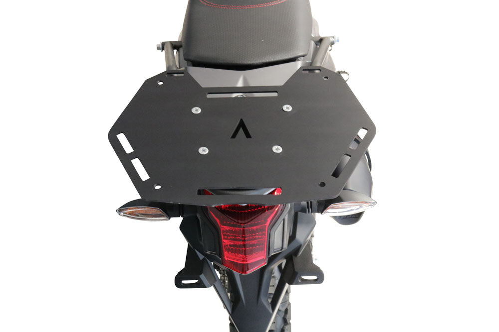 Baúl superior Voge 300Rally 2022-2024 35 litros GPR TECH Aluminio plateado