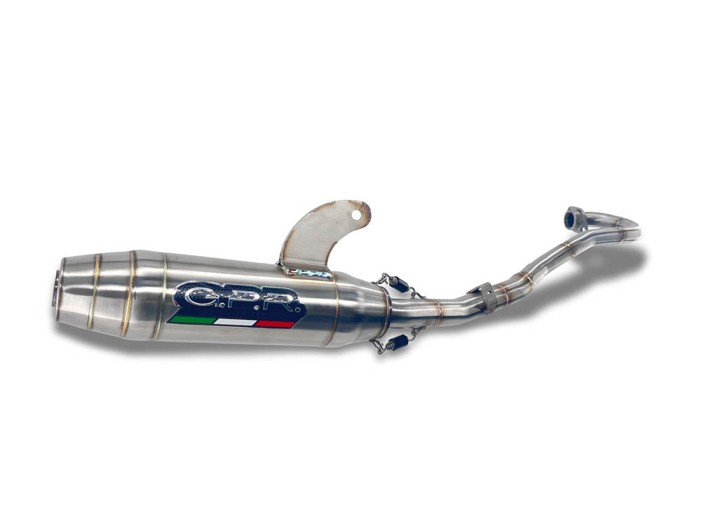 Kawasaki KLX140R 2021-2025 Exhaust GPR Deeptone Inox Full System