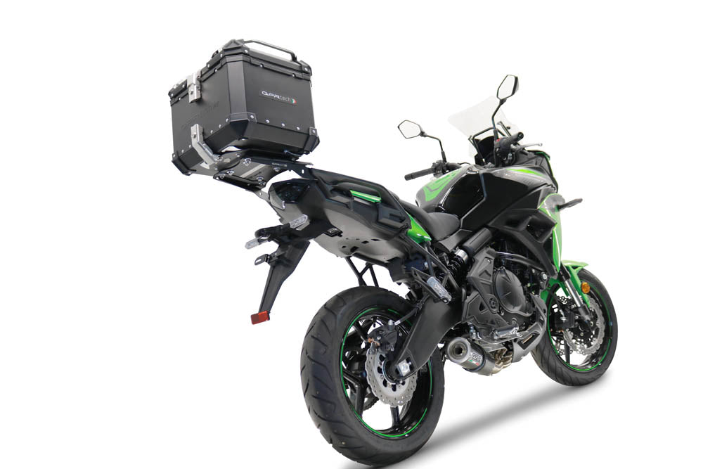 Kawasaki Versys 650 2017-2020 Top Case 55 Liters GPR TECH Black Aluminum