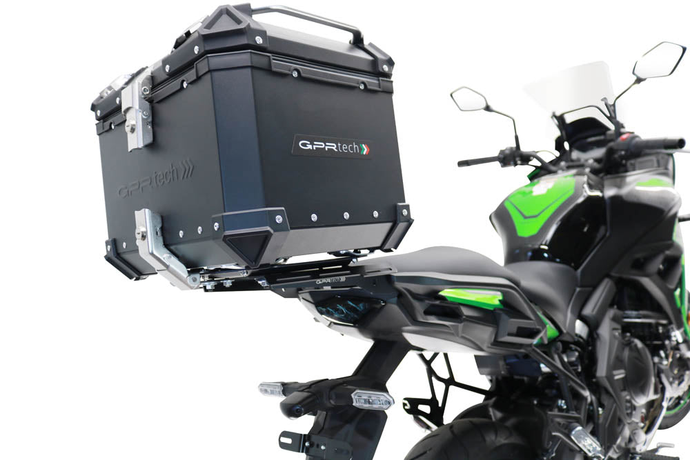 Kawasaki Versys 650 2023-2024 Top Case 35 Liters GPR TECH Black Aluminum