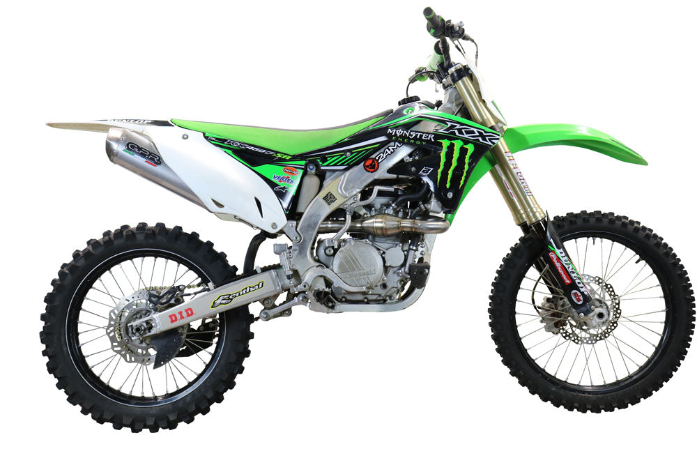 Kawasaki KX450F 2012-2015 Exhaust GPR Pentacross Titanium Full System