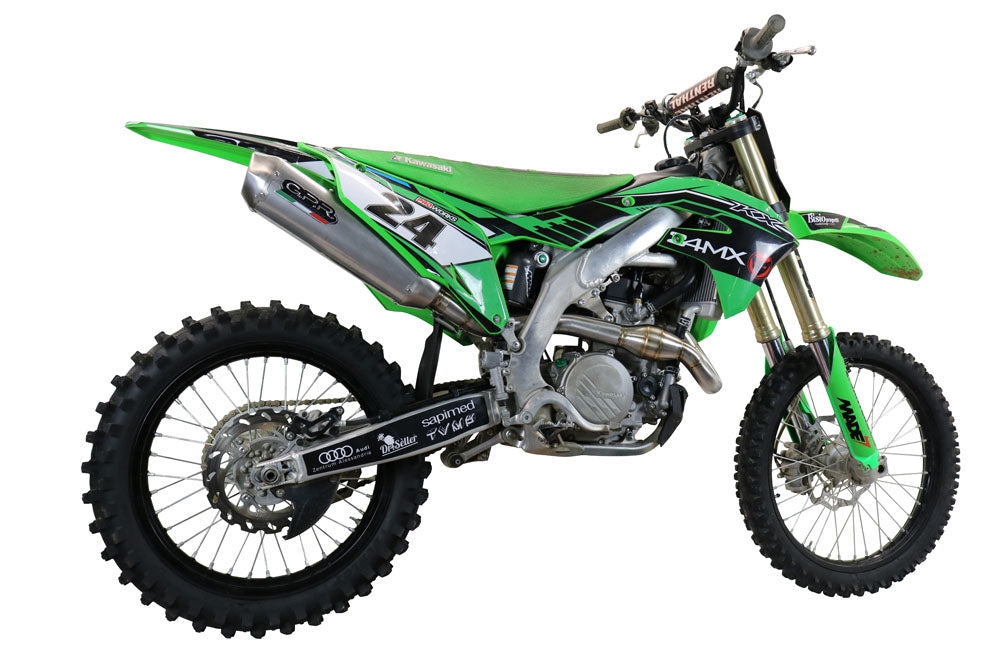Kawasaki KX450X 2021-2023 Exhaust GPR Pentacross Inox Full System