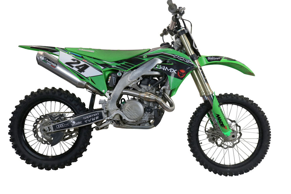 Kawasaki KX450F 2021-2023 Exhaust GPR Pentacross Titanium Full System