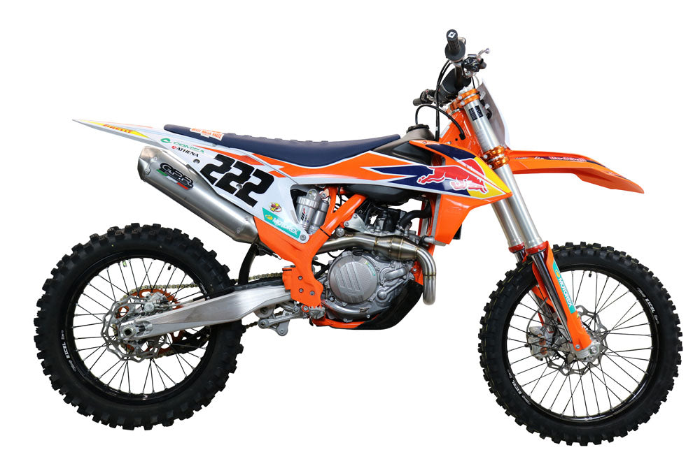 Gas Gas MC 450F 2021-2023 Exhaust GPR Pentacross Inox Full System
